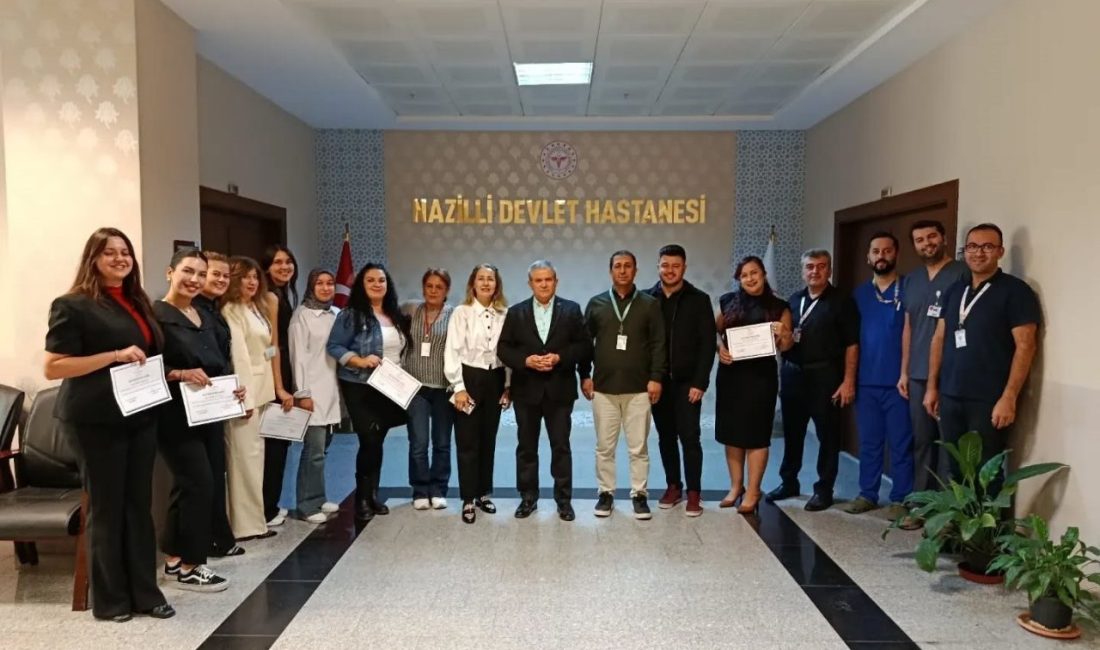 Aydın’ın Nazilli ilçesinde, Nazilli Devlet Hastanesi tarafından düzenlenen 8. Acil