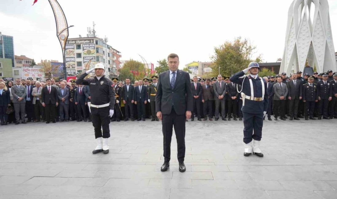 Niğde’de 29 Ekim Cumhuriyet Bayramı’nın 103. yıl dönümü kutlamaları, Cumhuriyet