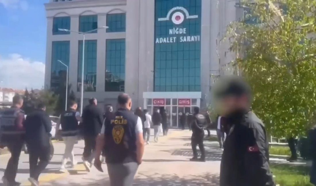 Niğde’de polis ve jandarma ekiplerinin 19-25 Ekim tarihleri arasında gerçekleştirdiği