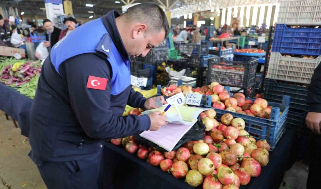 Odunpazarı Belediyesi Zabıta Müdürlüğü ekipleri, 5957 sayılı Kanun Pazar Uygulama