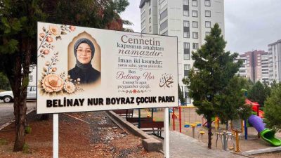 Kahramanmaraş’ta Ayser Çalık Ortaokulu’na düzenlenen saldırıda hayatını kaybeden Belinay Nur