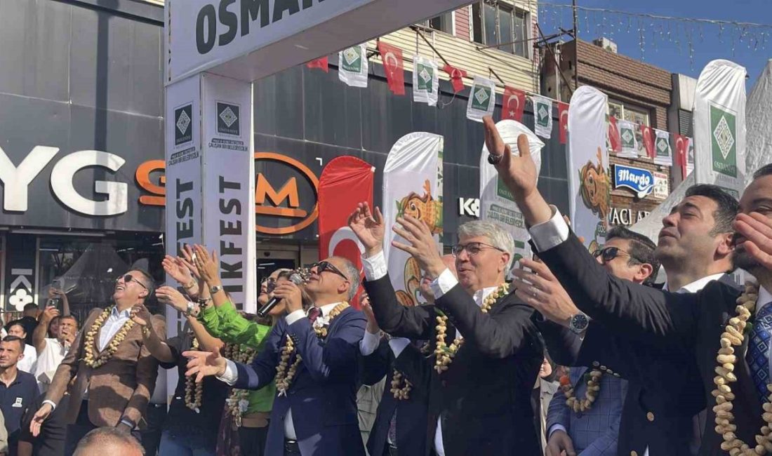 Osmaniye’nin coğrafi işaretli ürünü yer fıstığı, bu yıl 3’üncüsü düzenlenen