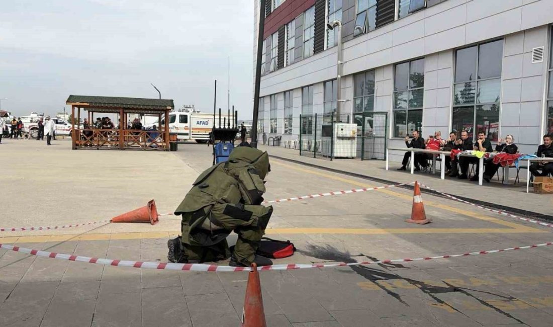 Osmaniye Eğitim ve Araştırma Hastanesi’nde muhtemel patlama, kimyasal saldırı ve