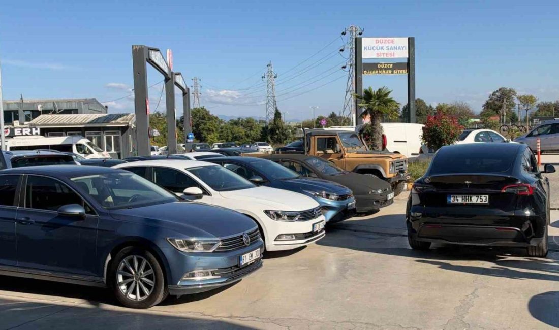 DÜZCE (İHA) – Düzce’de otomotiv piyasasını değerlendiren galerici İhsan Açıkgöz,