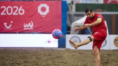 Plaj Futbolu Dünya Kulüpler Şampiyonası’nda mücadele eden Alanya Belediyespor, Çin