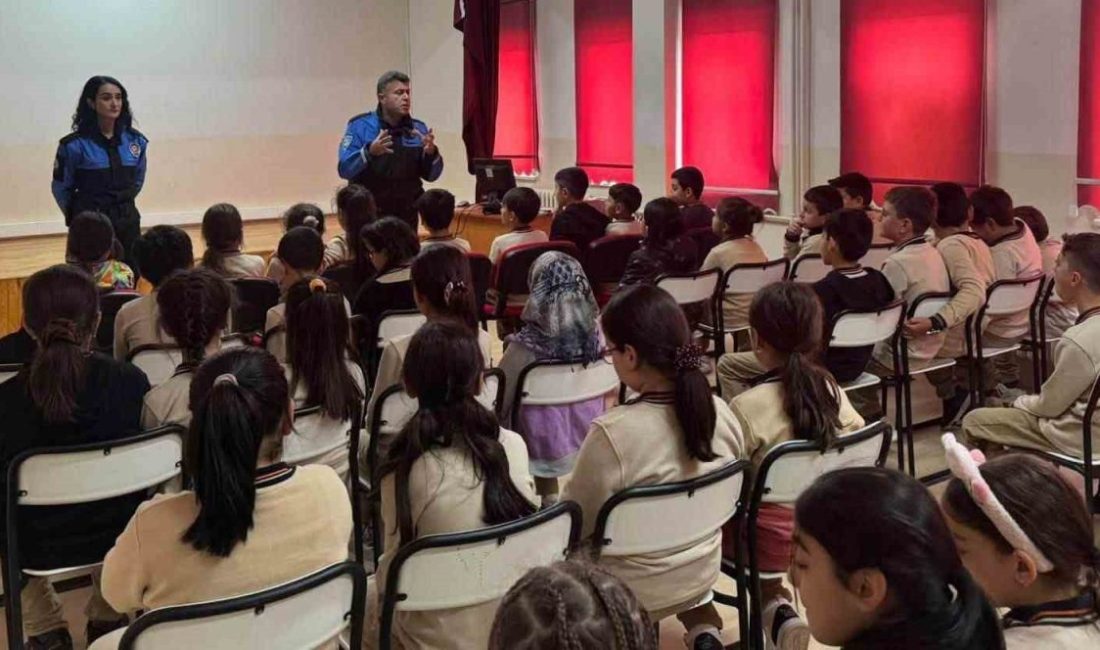 Erzincan Emniyet Müdürlüğü Toplum Destekli Polislik Şube Müdürlüğü ekipleri tarafından