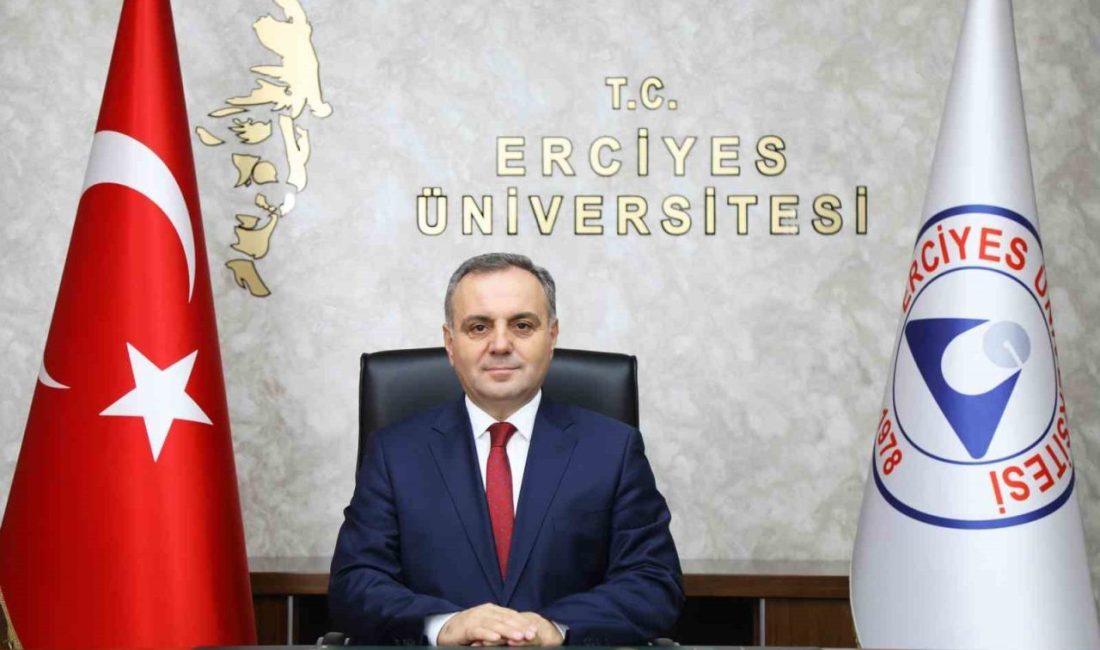 Erciyes Üniversitesi (ERÜ) Rektörü Prof. Dr. Fatih Altun, 29 Ekim
