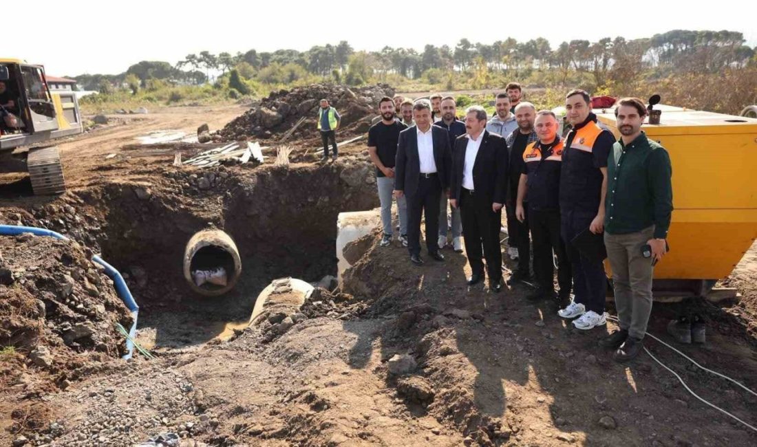 Samsun Teknoloji Organize Sanayi Bölgesi’nde (OSB) kara yolu bağlantısı, elektrik