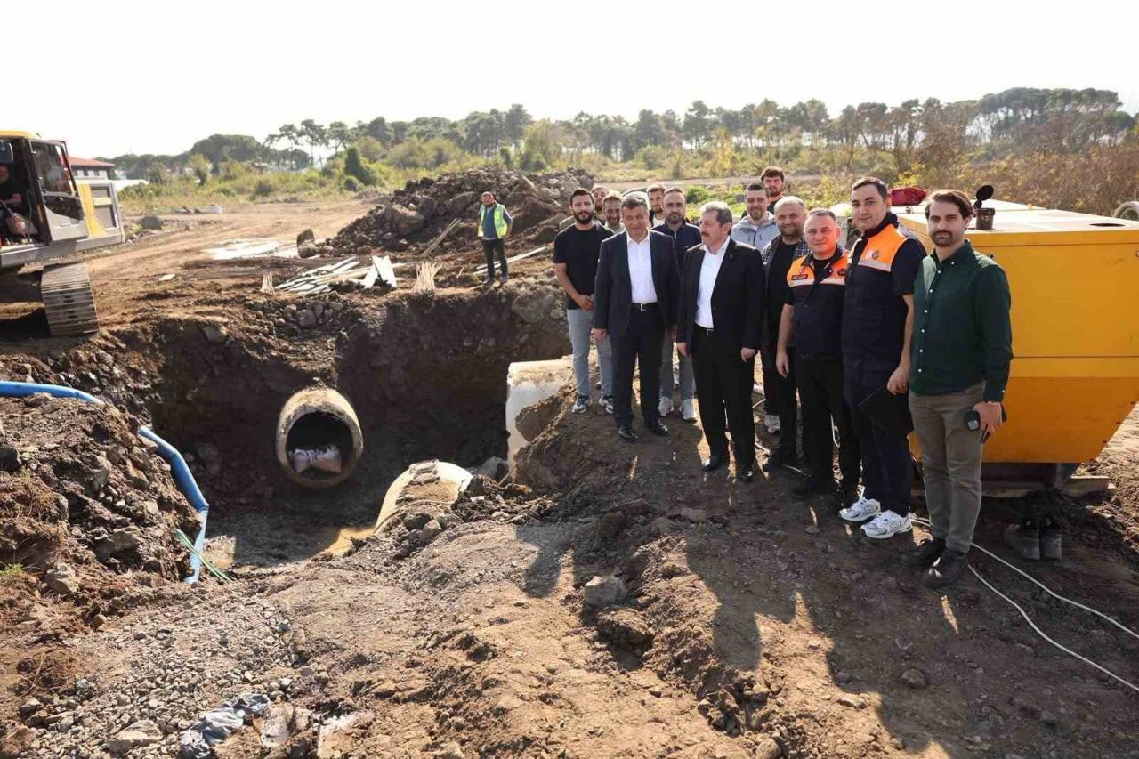 Samsun Teknoloji Organize Sanayi Bölgesi’nde (OSB) kara yolu bağlantısı, elektrik