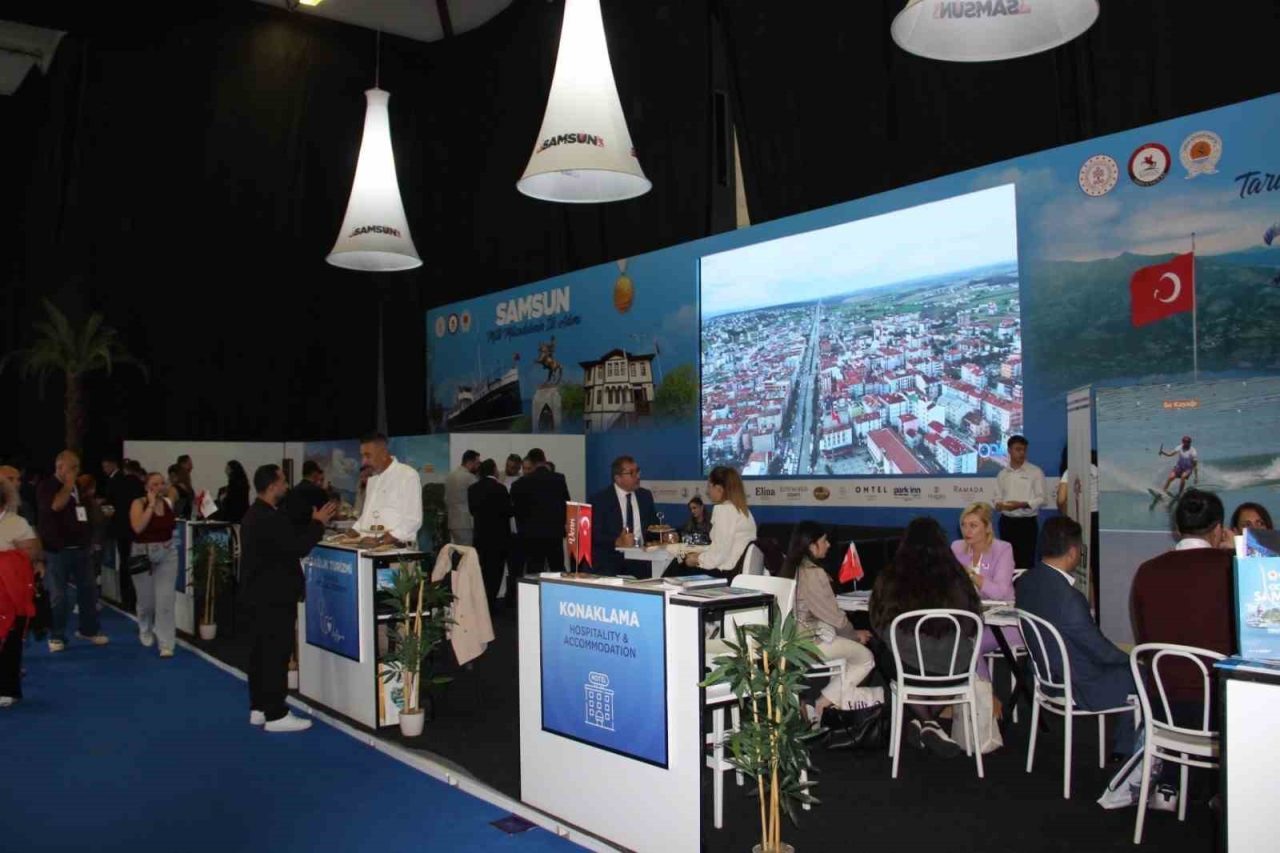Samsun, 100’den fazla ülkeden turizm profesyonelinin katıldığı ATF 2026 Antalya