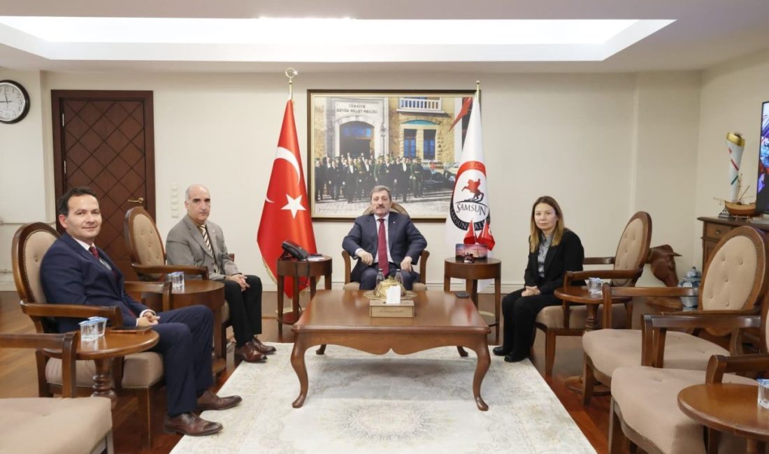 Ondokuz Mayıs Üniversitesi (OMÜ) yönetimi, Samsun Valisi Orhan Tavlı’yı ziyaret
