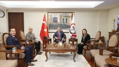 Ondokuz Mayıs Üniversitesi (OMÜ) yönetimi, Samsun Valisi Orhan Tavlı’yı ziyaret