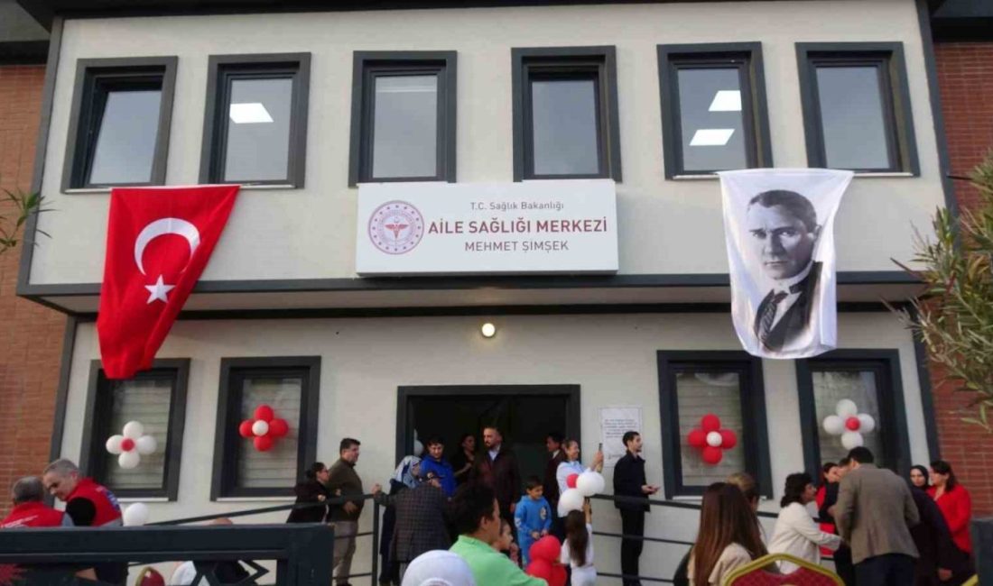 Sancaktepe’de 309 metrekarelik, iki katlı Mehmet Şimşek Aile Sağlığı Merkezi