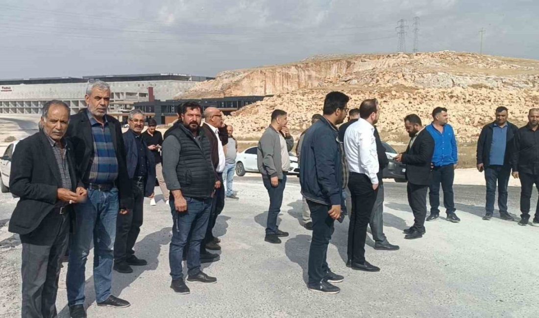Şanlıurfa’da yaklaşık 1 yıl önce hizmete açılan sanayi sitesi esnafı