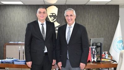 Şehzadeler Belediye Başkanı Hakan Şimşek, MASKİ Genel Müdürü Ali Kılıç’ı