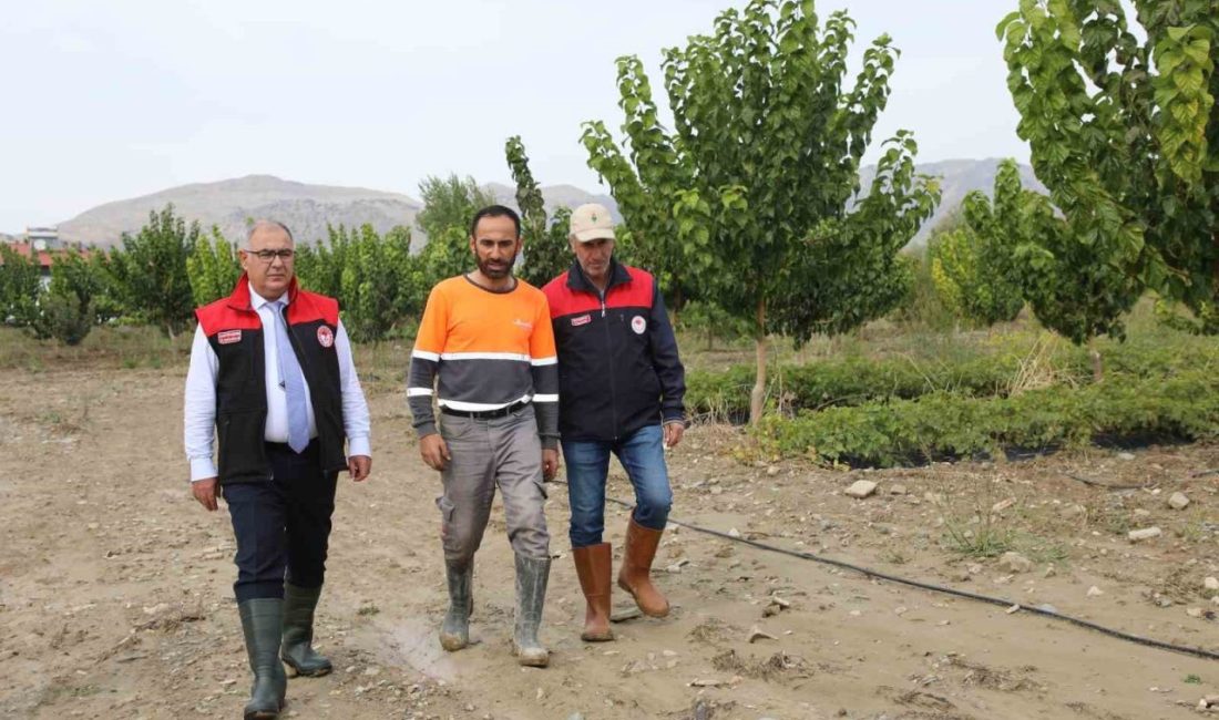Elazığ’da geçtiğimiz günlerde etkili olan yağışlardan dolayı oluşan selden etkilenen