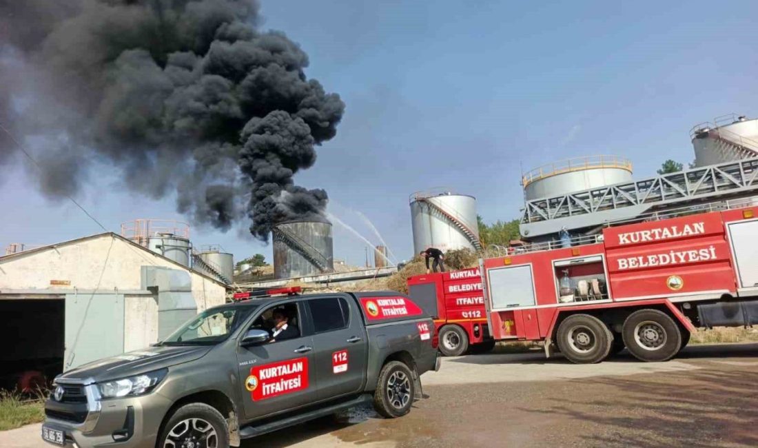 Siirt’in Kurtalan ilçesinde TPAO’ya ait petrol sahasında yangın çıktı. Söndürme