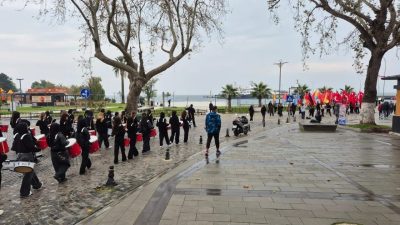 Sinop’ta, 29 Ekim Cumhuriyet Bayramı’nın 103. yıl dönümü kutlama programı