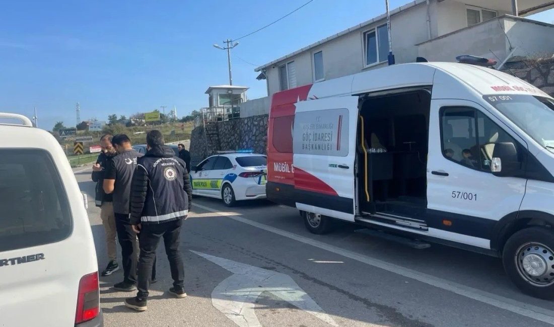 Sinop İl Emniyet Müdürlüğü ekiplerince il merkezi ve ilçelerde düzensiz