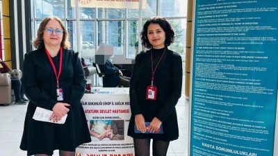 Sinop Atatürk Devlet Hastanesi’nde, Hasta Hakları Günü dolayısıyla bilgilendirme ve