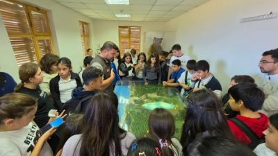 Sinop’un Gerze ilçesinde eğitim gören Haşim ve Zehra Tarı Ortaokulu