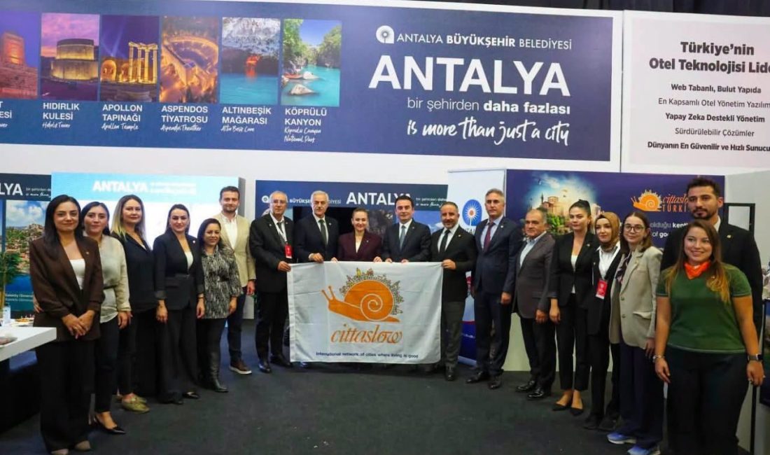 Sivrihisar Belediye Başkanı Habil Dökmeci, Antalya’da düzenlenen International ATF26 Türkiye