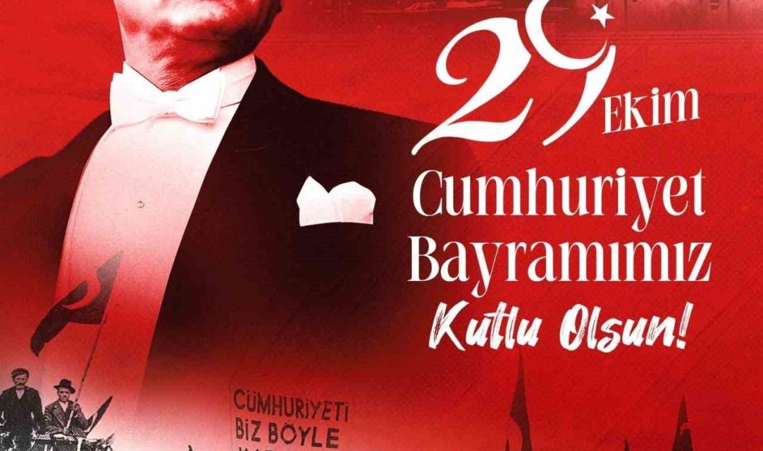 Spor camiası, 29 Ekim Cumhuriyet Bayramı dolayısıyla kutlama mesajları yayımladı.