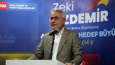 STSO Başkanı ve Başkan Adayı Zeki Özdemir, Şarkışla, Gemerek ve