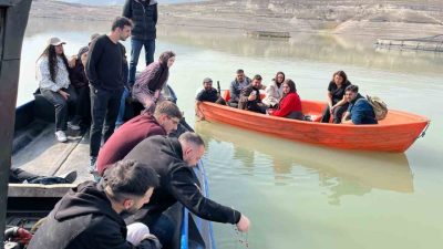 Su Ürünleri Fakültesi öğrencileri, Plankton Bilgisi ve Kültürü ile Limnoloji
