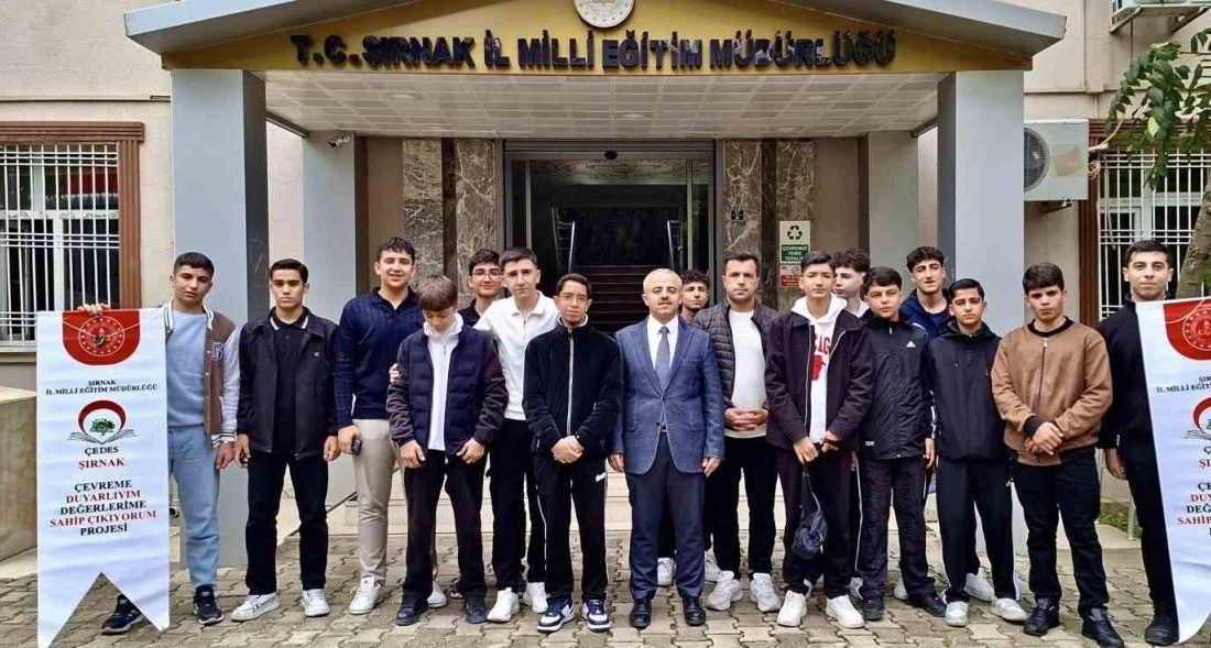 Şırnak İl Milli Eğitim Müdürlüğü, “Çevreme Duyarlıyım, Değerlerime Sahip Çıkıyorum”