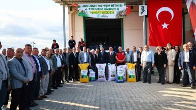 Manisa Büyükşehir Belediyesi, Demirci’de 342 üreticiye 93 bin 200 kilogram