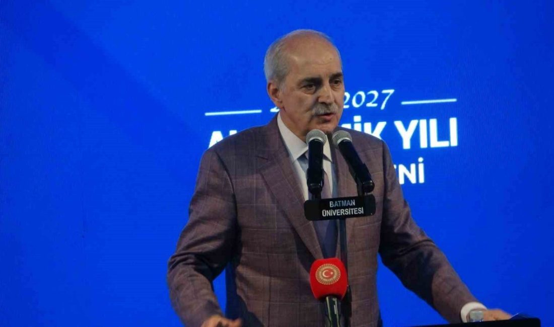 Türkiye Büyük Millet Meclisi (TBMM) Başkanı Numan Kurtulmuş, Batman Üniversitesi