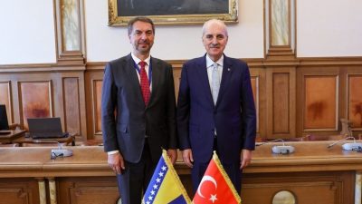 Türkiye Büyük Millet Meclisi (TBMM) Başkanı Numan Kurtulmuş, Avrupa Parlamento
