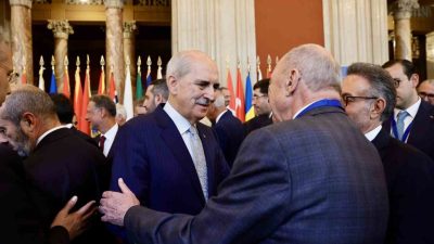 Avrupa Parlamento Başkanları Konferansı dolayısıyla İtalya’nın başkenti Roma’da bulunan Türkiye