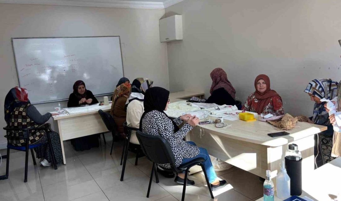 Erzincan’ın Tercan ilçesinde Halk Eğitim Merkezi bünyesinde açılan kurslar, 112
