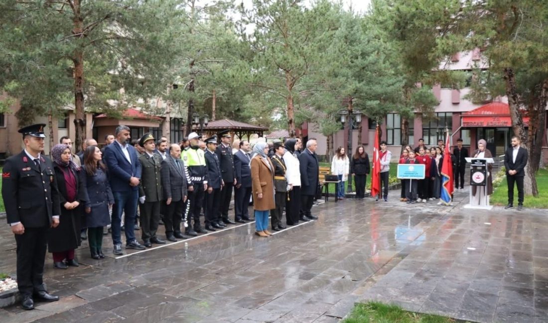 Erzincan’ın Tercan ilçesinde, 29 Ekim Cumhuriyet Bayramı’nın 103. yıl dönümü
