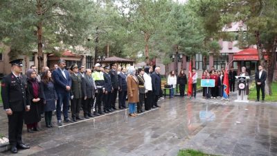 Erzincan’ın Tercan ilçesinde, 29 Ekim Cumhuriyet Bayramı’nın 103. yıl dönümü