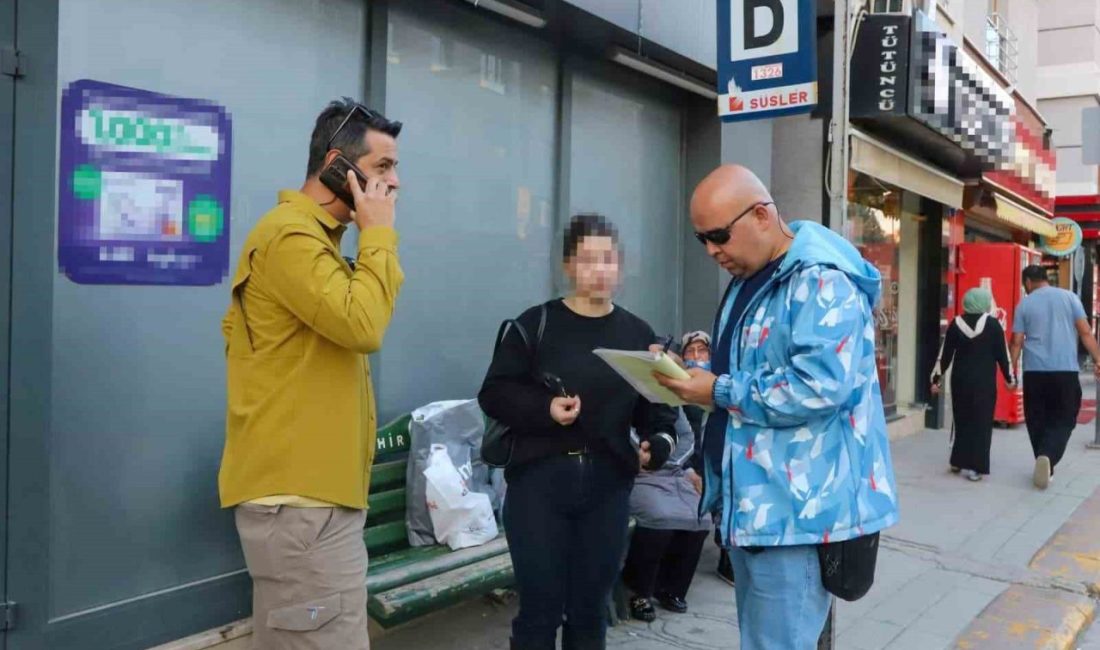 Eskişehir Büyükşehir Belediyesi Zabıta Dairesi Başkanlığı ekipleri, “Tertemiz Eskişehir” kampanyası