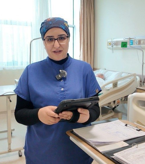 Tokat Gaziosmanpaşa Üniversitesi (TOGÜ) Hastanesinde hemşirelerin hasta başında kullandığı kâğıt