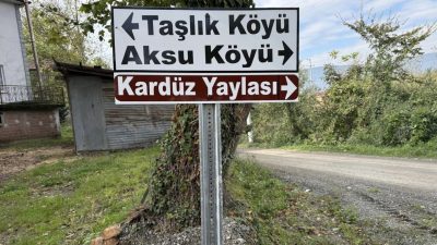 DÜZCE (İHA) – Düzce’nin Gölyaka ilçesinde trafik güvenliğini artırmak amacıyla