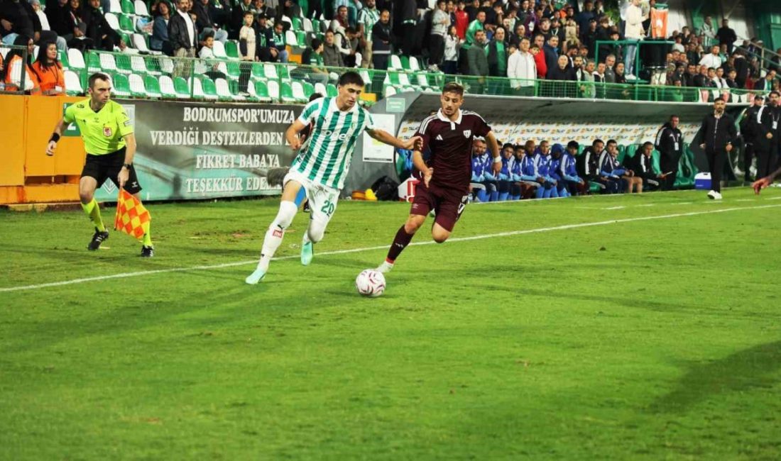 Trendyol 1. Lig’in 11. haftasında Bodrum FK sahasında Bandırmaspor’u 2-1