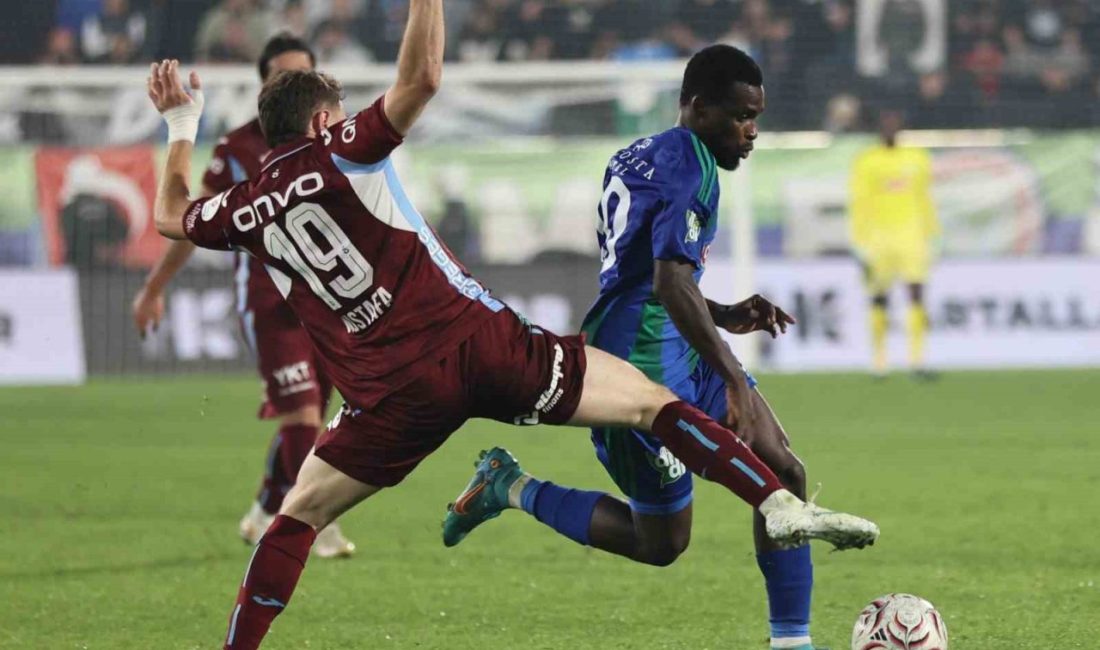 Trendyol Süper Lig’in 9. haftasında Çaykur Rizespor, sahasında Trabzonspor’a 4-3