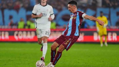 Trendyol Süper Lig’in 8. haftasında Trabzonspor, konuk ettiği Beşiktaş’ı 2-0