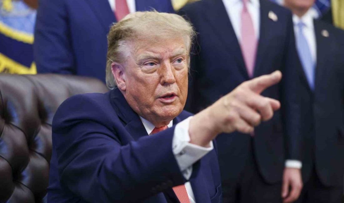 ABD Başkanı Donald Trump, NBA yıldızı LeBron James’in bir maçta