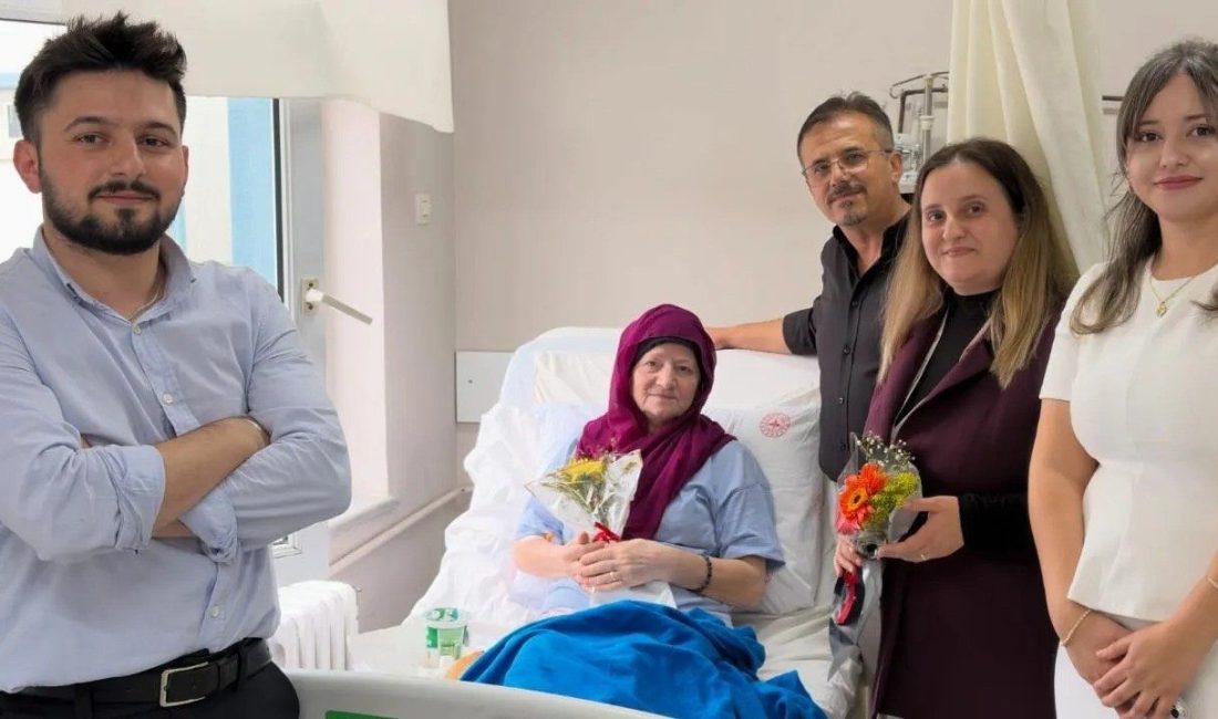 Sinop’un Türkeli ilçesinde, 26 Ekim Hasta Hakları Günü dolayısıyla hastanede