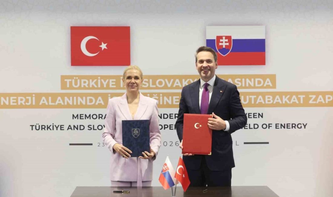 Enerji ve Tabii Kaynaklar Bakanlığı ile Slovakya Ekonomi Bakanlığı arasında