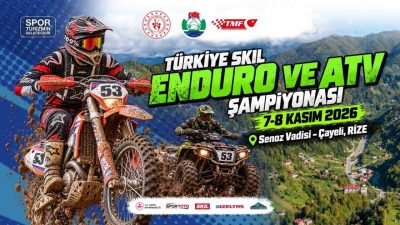 Türkiye SKIL Enduro ve ATV Şampiyonası, 7-8 Kasım tarihlerinde Rize’nin