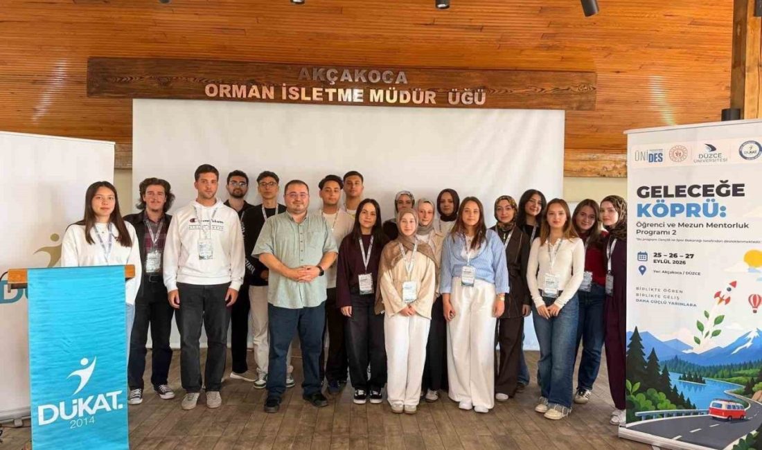 DÜZCE (İHA) – Gençlik ve Spor Bakanlığının ÜNİDES Programı kapsamında