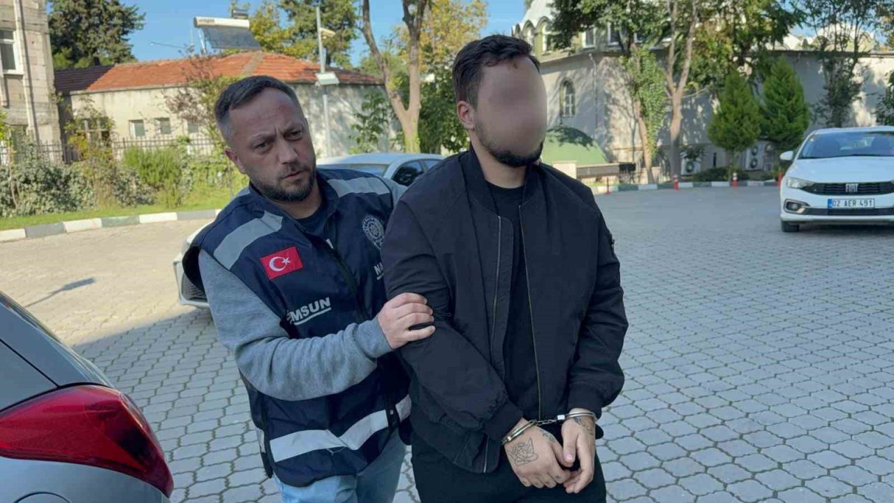 Samsun’un İlkadım ilçesinde narkotik polisi ekiplerince düzenlenen çalışmada üzerinde 199