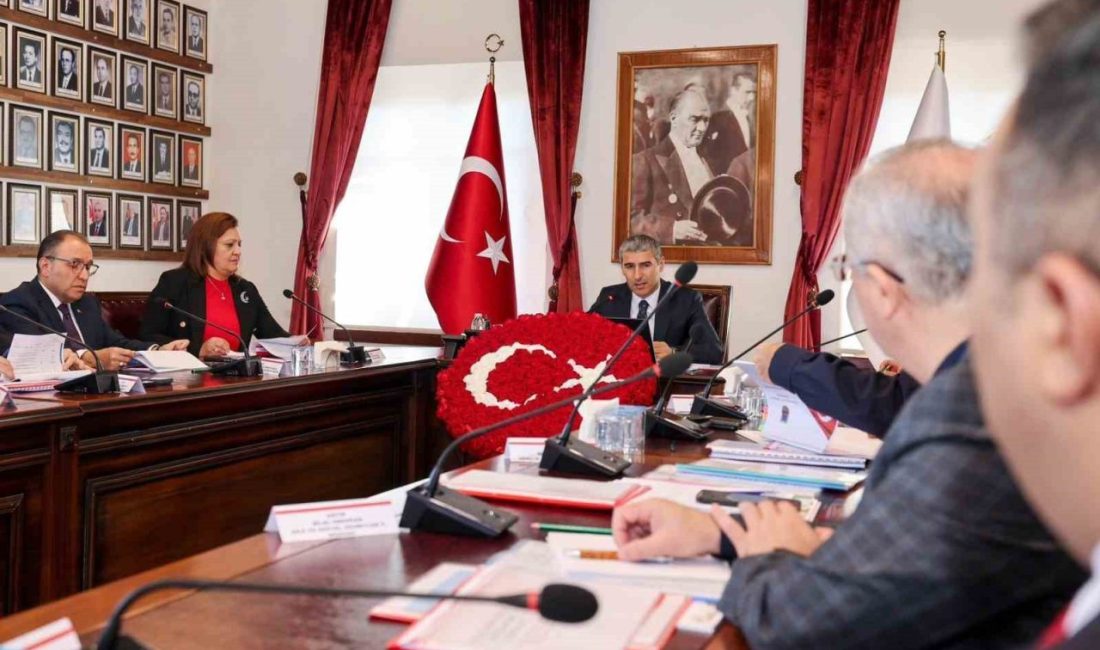 Afyonkarahisar Valisi Dr. Naci Aktaş başkanlığında, ilgili kurum temsilcilerinin katılımıyla